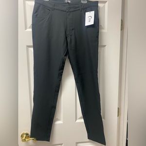 Men’s Black office chino 32” length, L